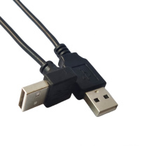Factory Price Custom Angle Cable UP Angle AM to AM USB 2.0 Extension Cable